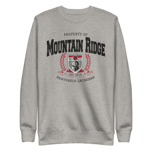 Adult Mountain Ridge Sentinels Lacrosse Cotton Heritage Sweatshirt