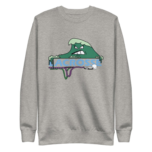 Adult Tulane Lacrosse Cotton Heritage Sweatshirt