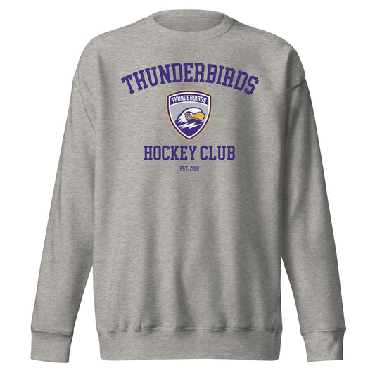 Adult Thunderbirds Hockey Cotton Heritage Crewneck Sweatshirt