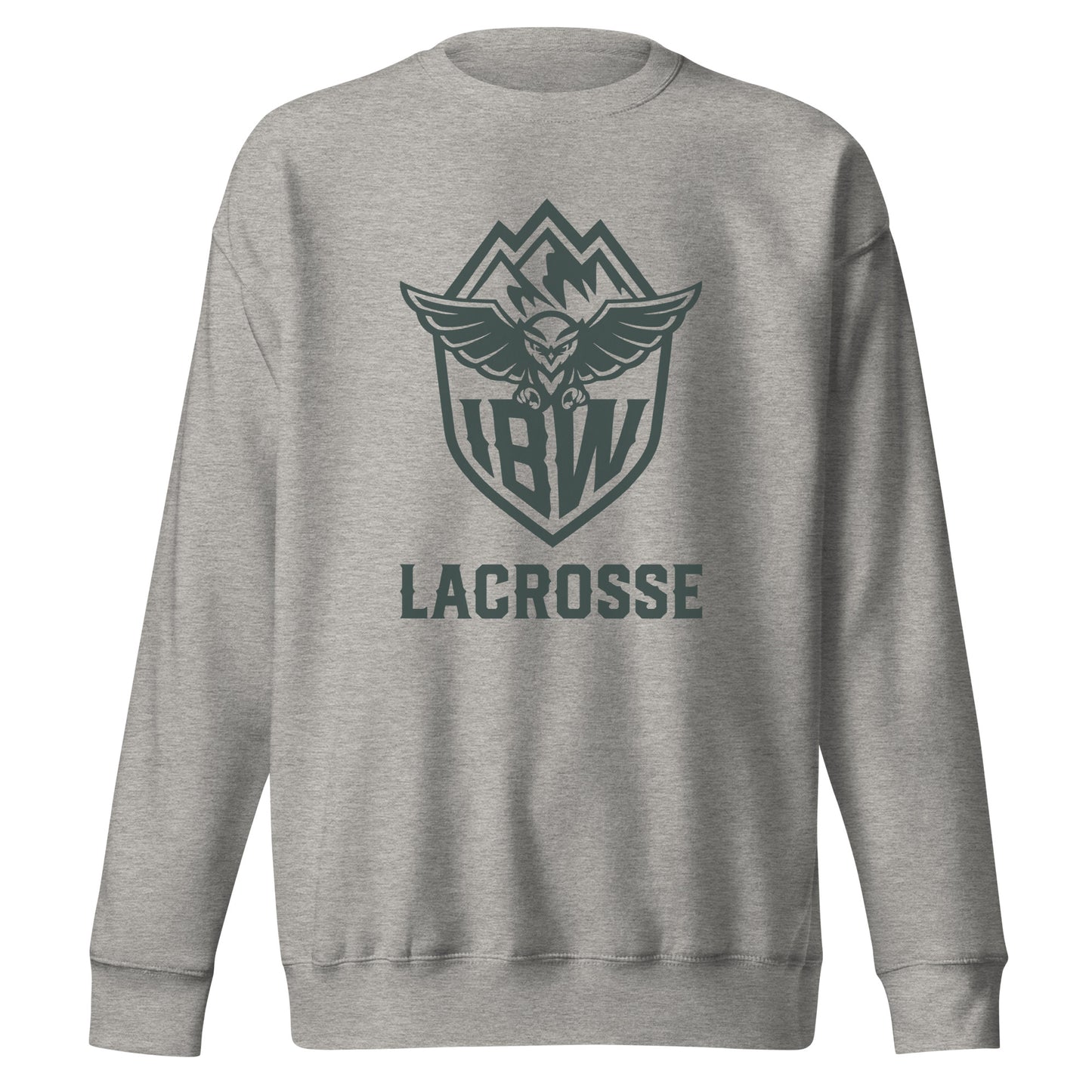 Adult Ida B. Wells Lacrosse Cotton Heritage Crewneck Sweatshirt