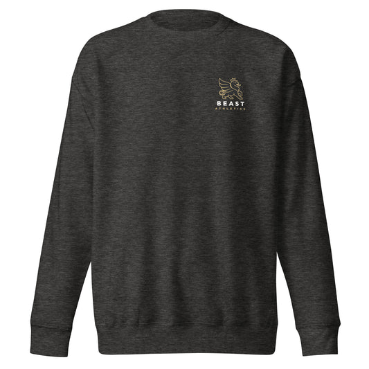Adult Beast Athletics Cotton Heritage Crewneck Sweatshirt