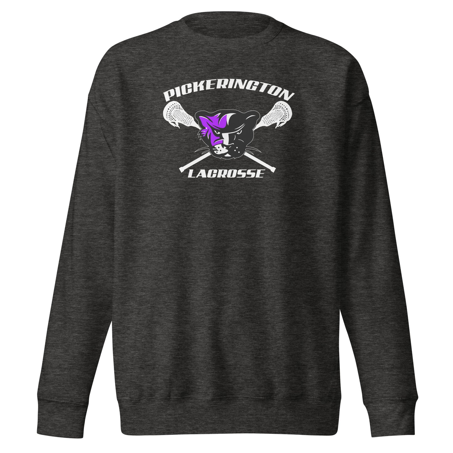 Adult LaxCats Cotton Heritage Crewneck Sweatshirt