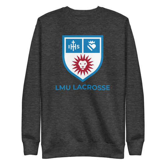 Adult LMU Lacrosse Crewneck Sweatshirt