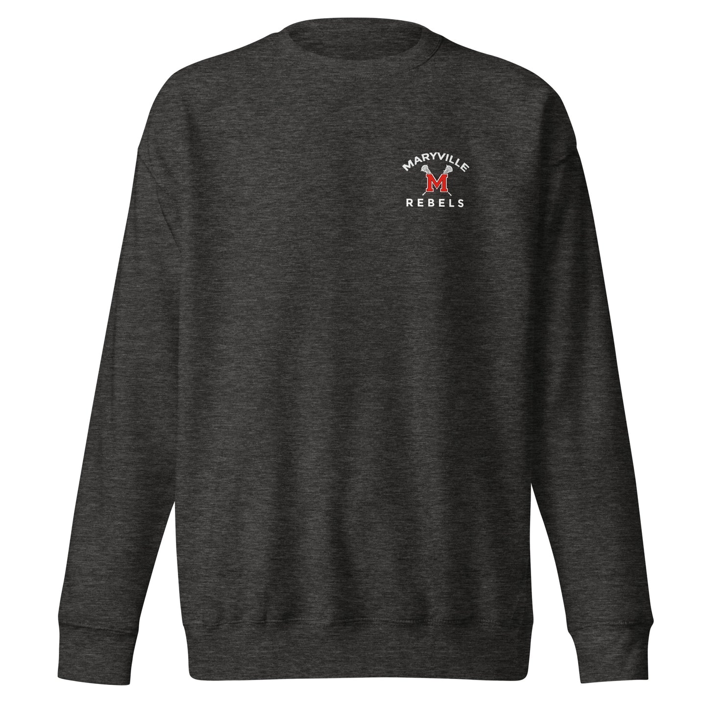 Adult Maryville Lacrosse Cotton Heritage Crewneck Sweatshirt