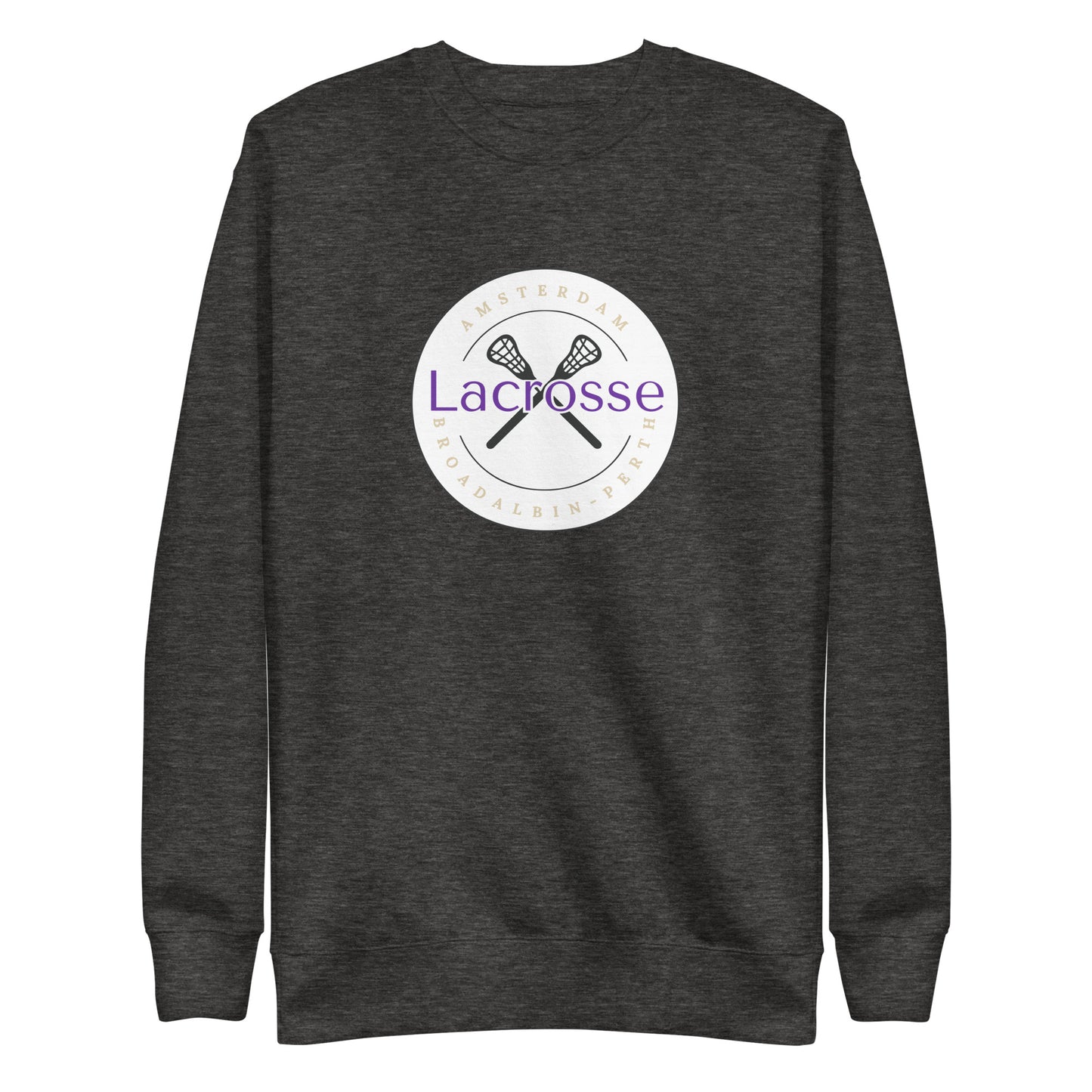 Adult Amsterdam Lacrosse Cotton Heritage Crewneck Sweatshirt