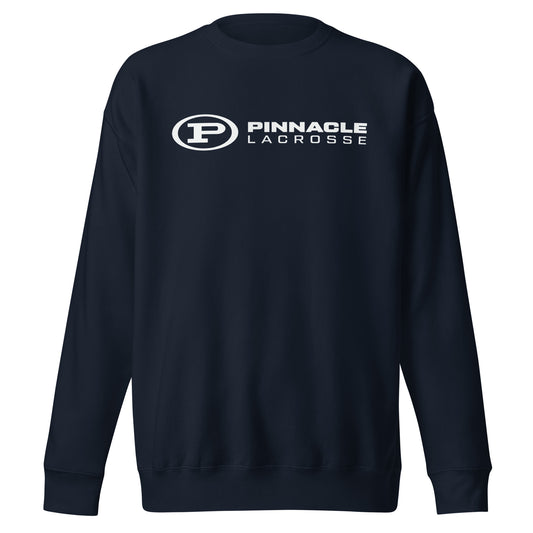 Adult Pinnacle Lacrosse Cotton Heritage Crewneck Sweatshirt