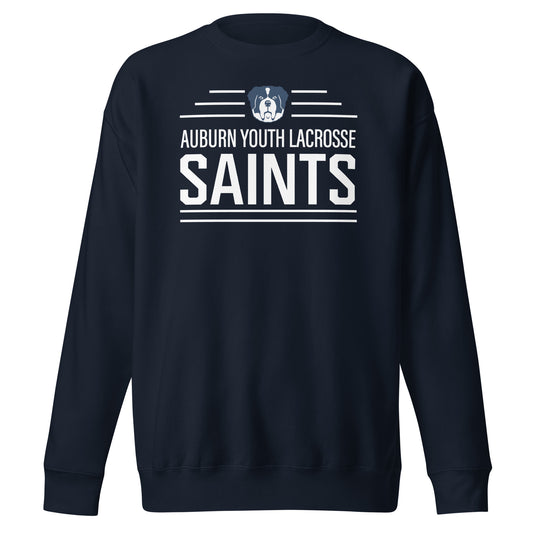 Adult Auburn Lacrosse Cotton Heritage Premium Sweatshirt
