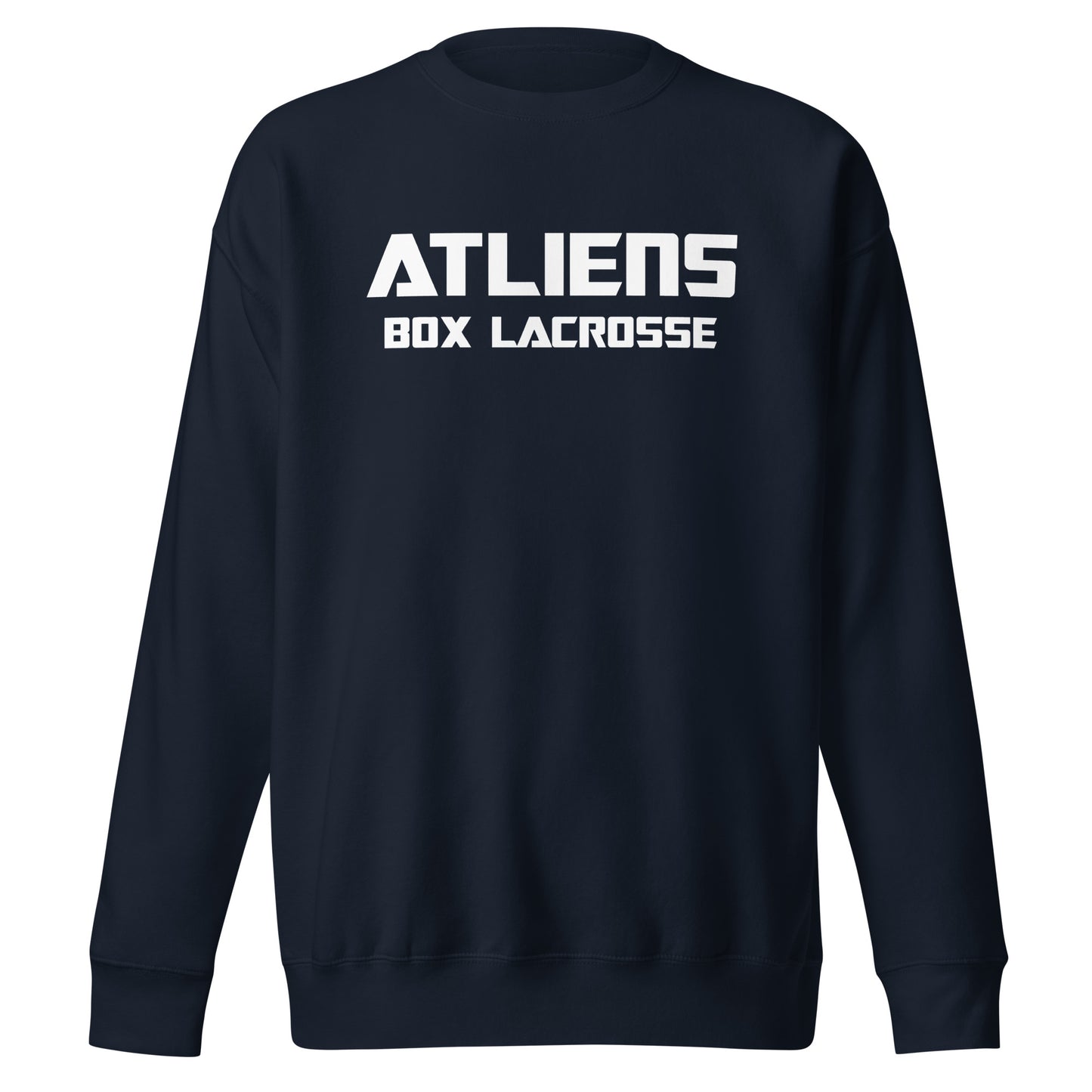 Adult ATLiens Box Lacrosse Cotton Heritage Crewneck Sweatshirt