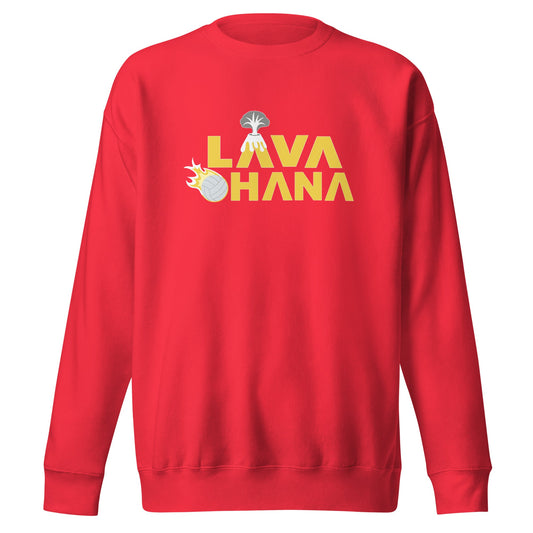 Adult LAVA Cotton Heritage Premium Crewneck Sweatshirt - Ohana