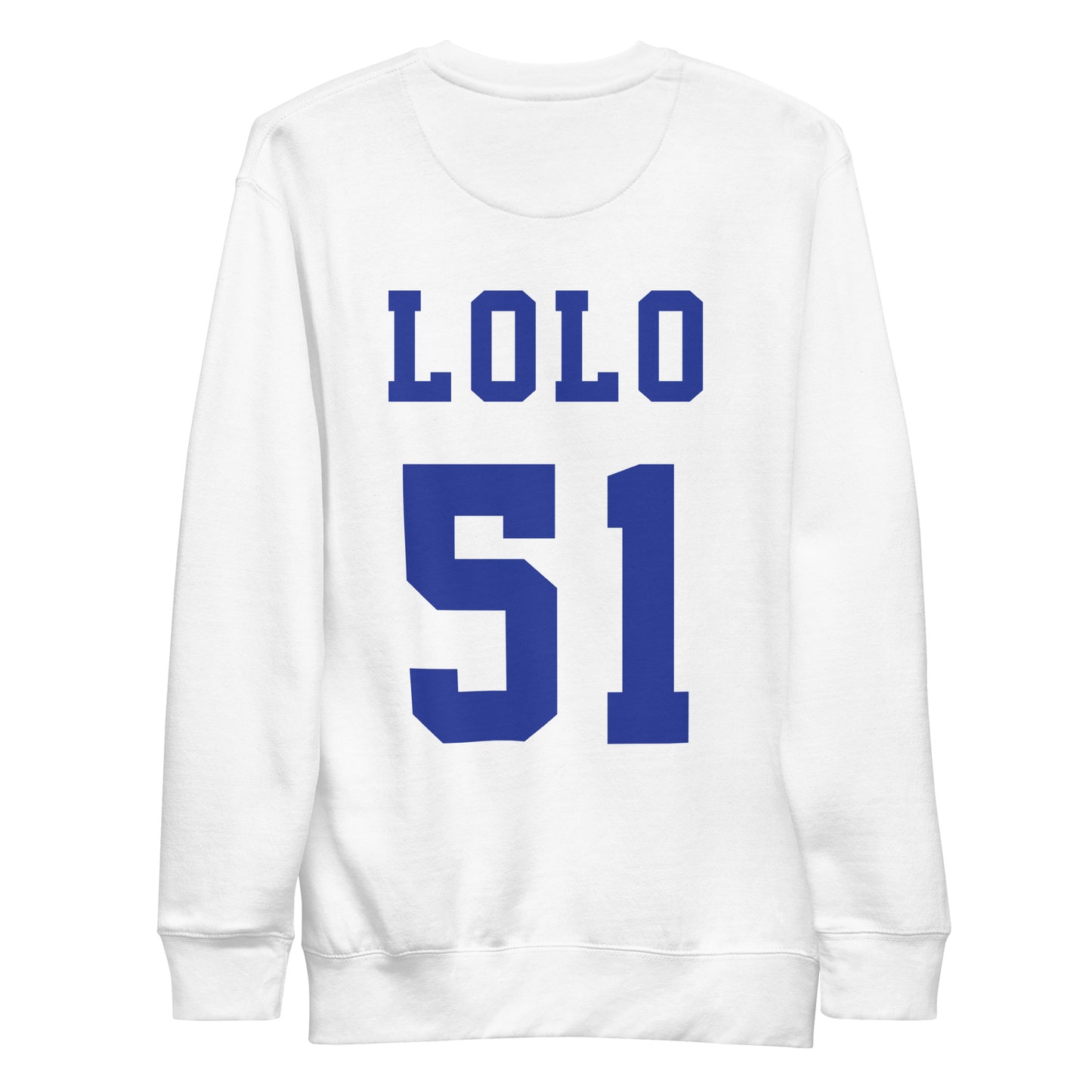 Adult Hopkins Lacrosse Cotton Heritage Crewneck Sweatshirt - LOLO 51