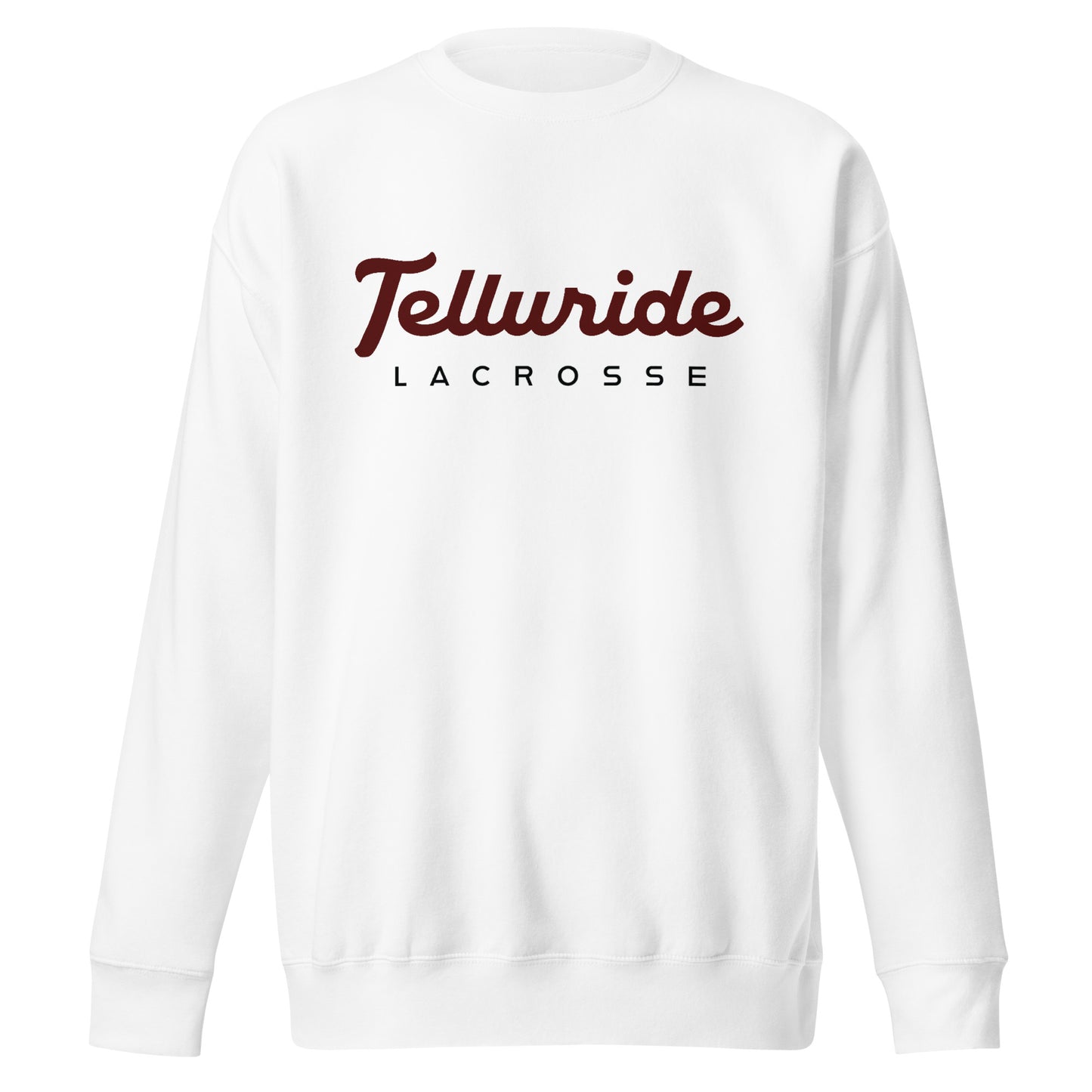 Adult Telluride Lacrosse Cotton Heritage Crewneck Sweatshirt