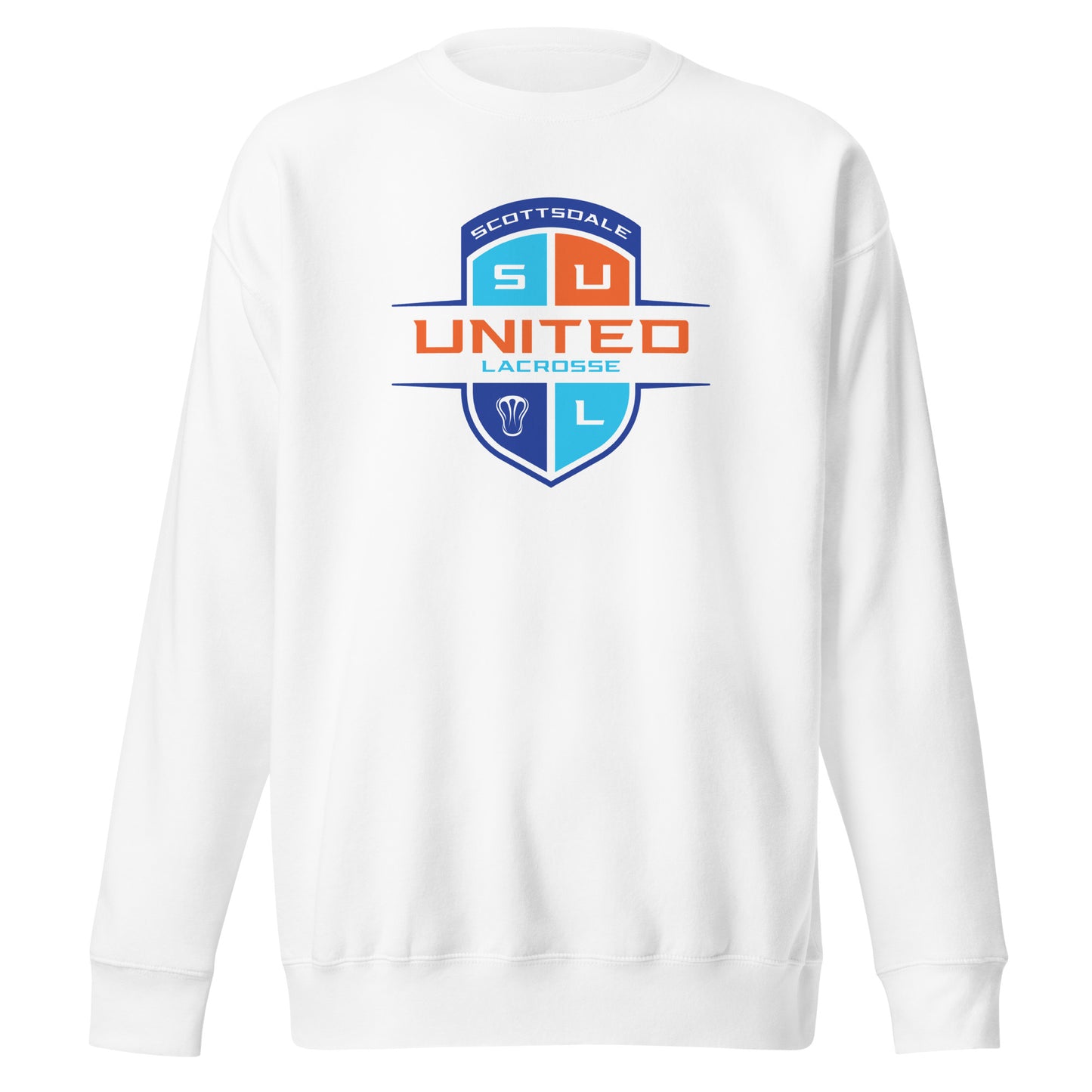 Adult United Lacrosse Club Cotton Heritage Crewneck Sweatshirt