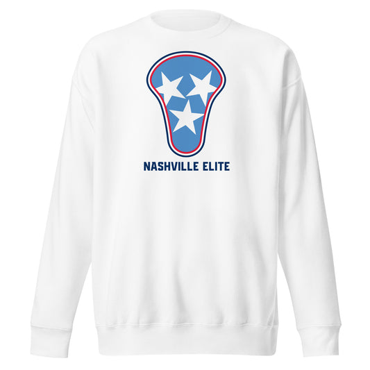 Adult Nashville Elite Cotton Heritage Crewneck Sweatshirt