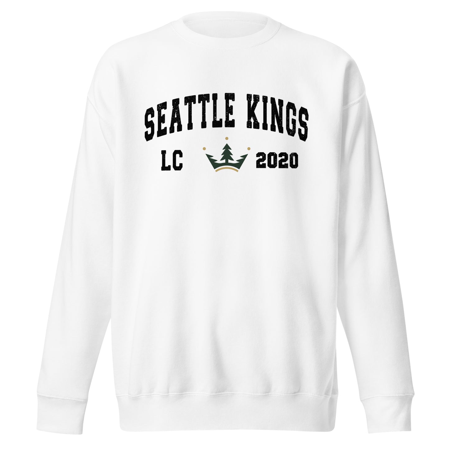 Adult Seattle Kings Cotton Heritage Crewneck Sweatshirt