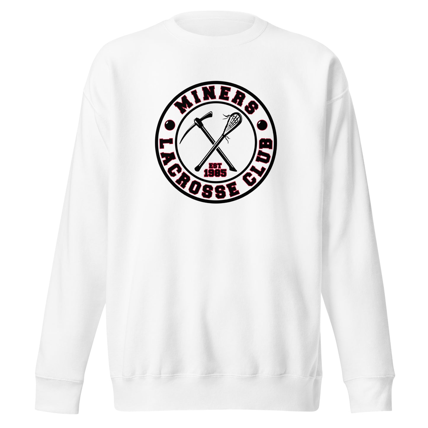 Adult Edmonton Miners Cotton Heritage Crewneck Sweatshirt