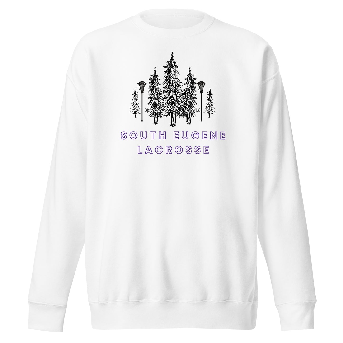 Adult SE Lacrosse Cotton Heritage Crewneck Sweatshirt