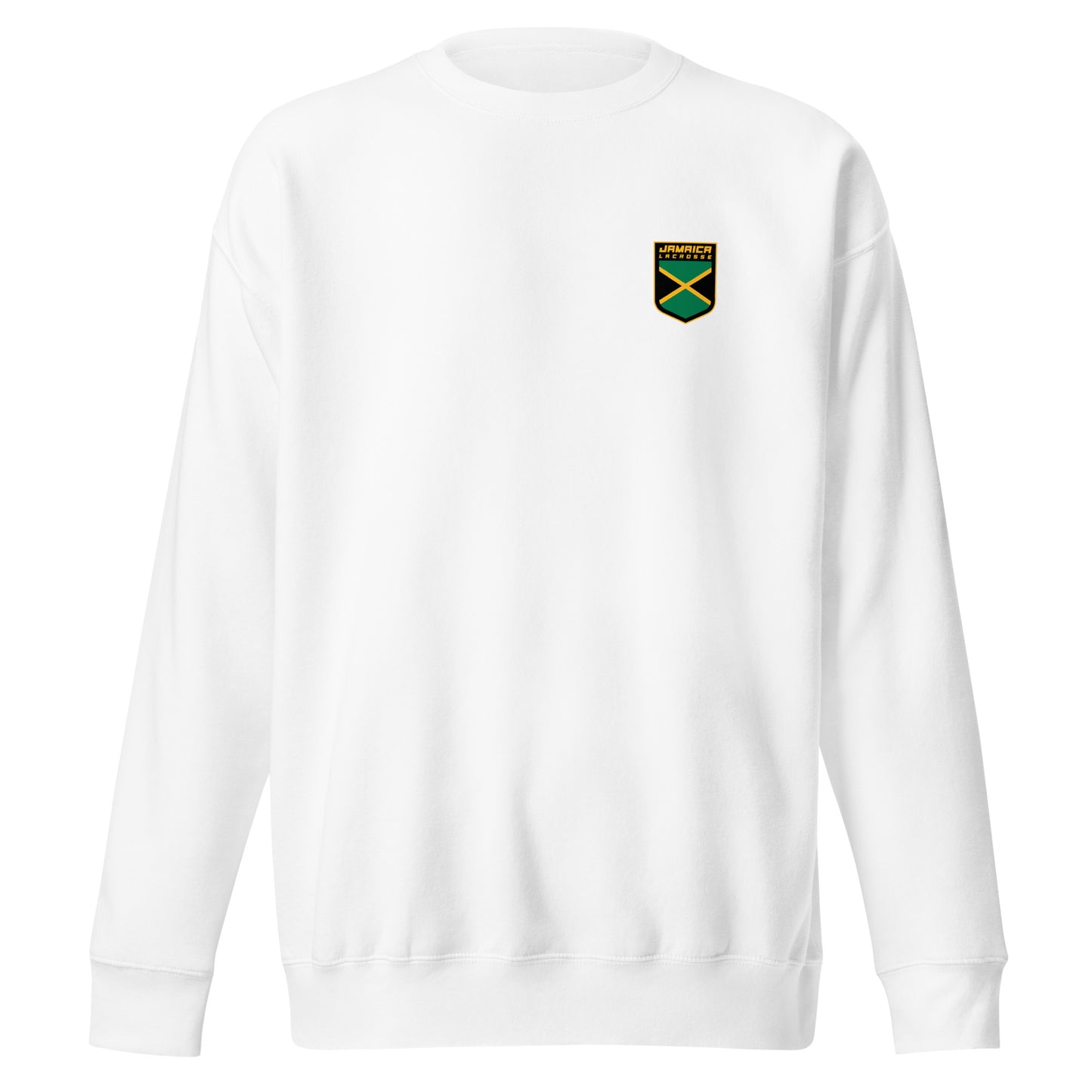 Adult Jamaica Lacrosse Cotton Heritage Crewneck Sweatshirt