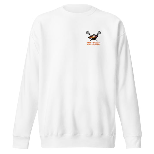 Adult WVW Lacrosse Cotton Heritage Crewneck