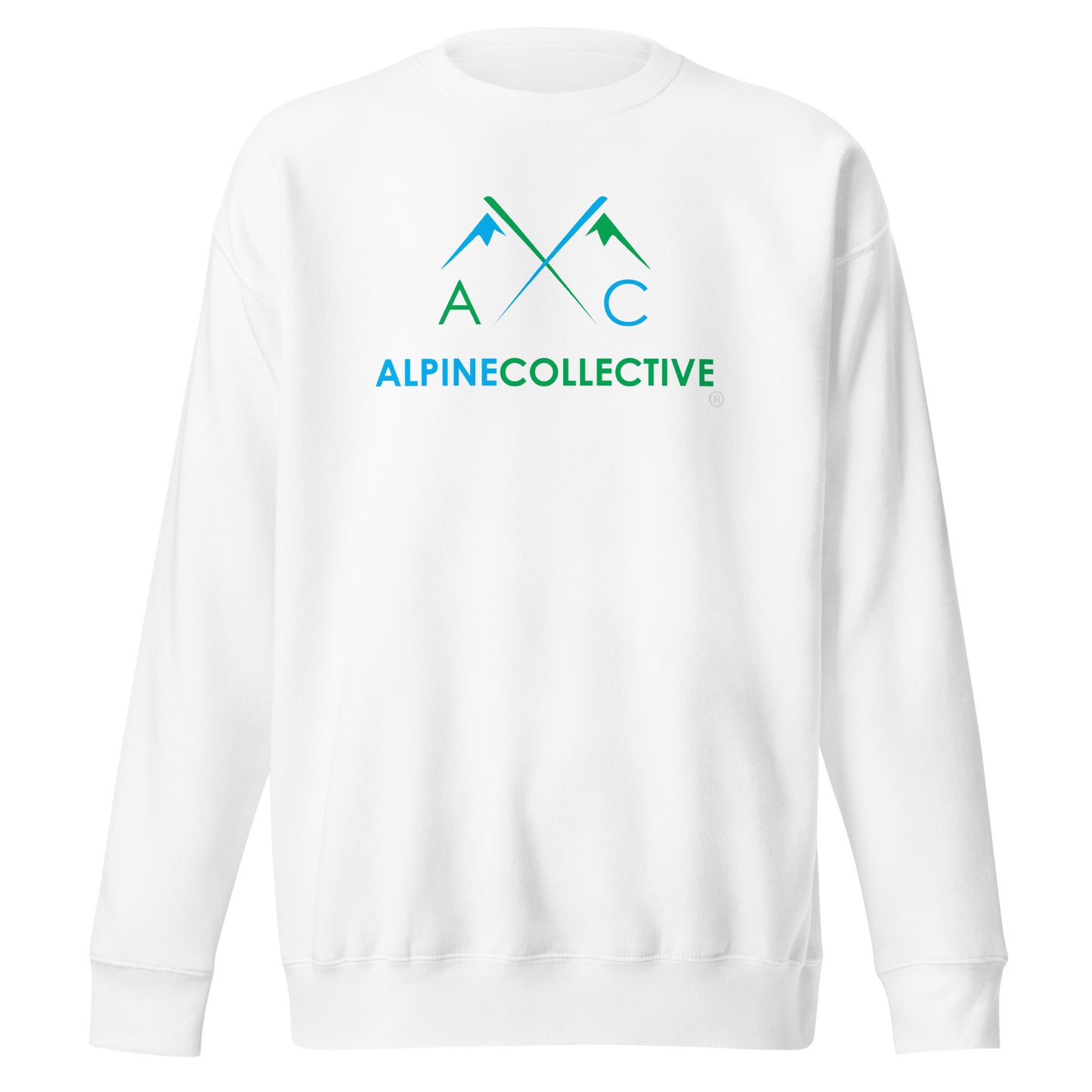 Adult Alpine Collective Cotton Heritage Crewneck Sweatshirt