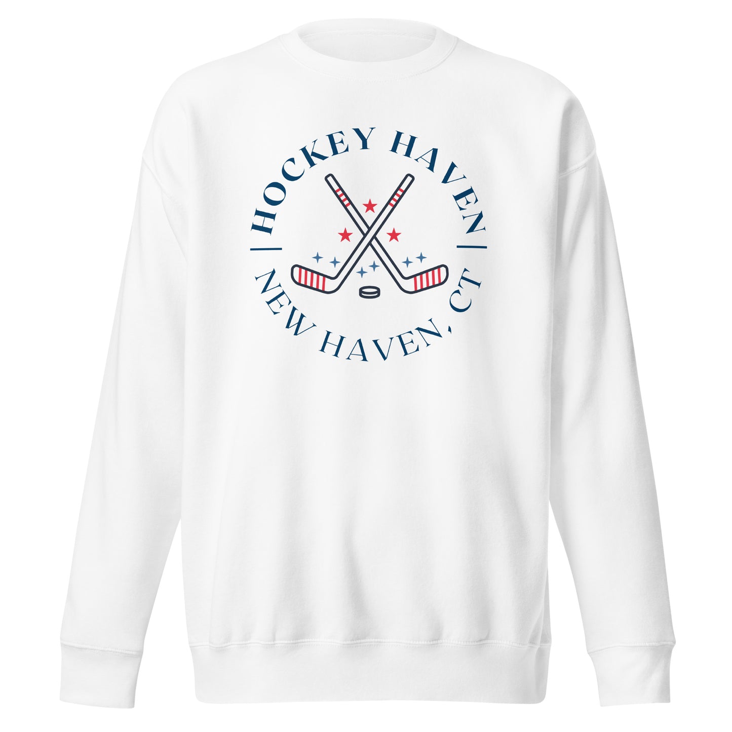 Adult Hockey Haven Cotton Heritage Crewneck Sweatshirt