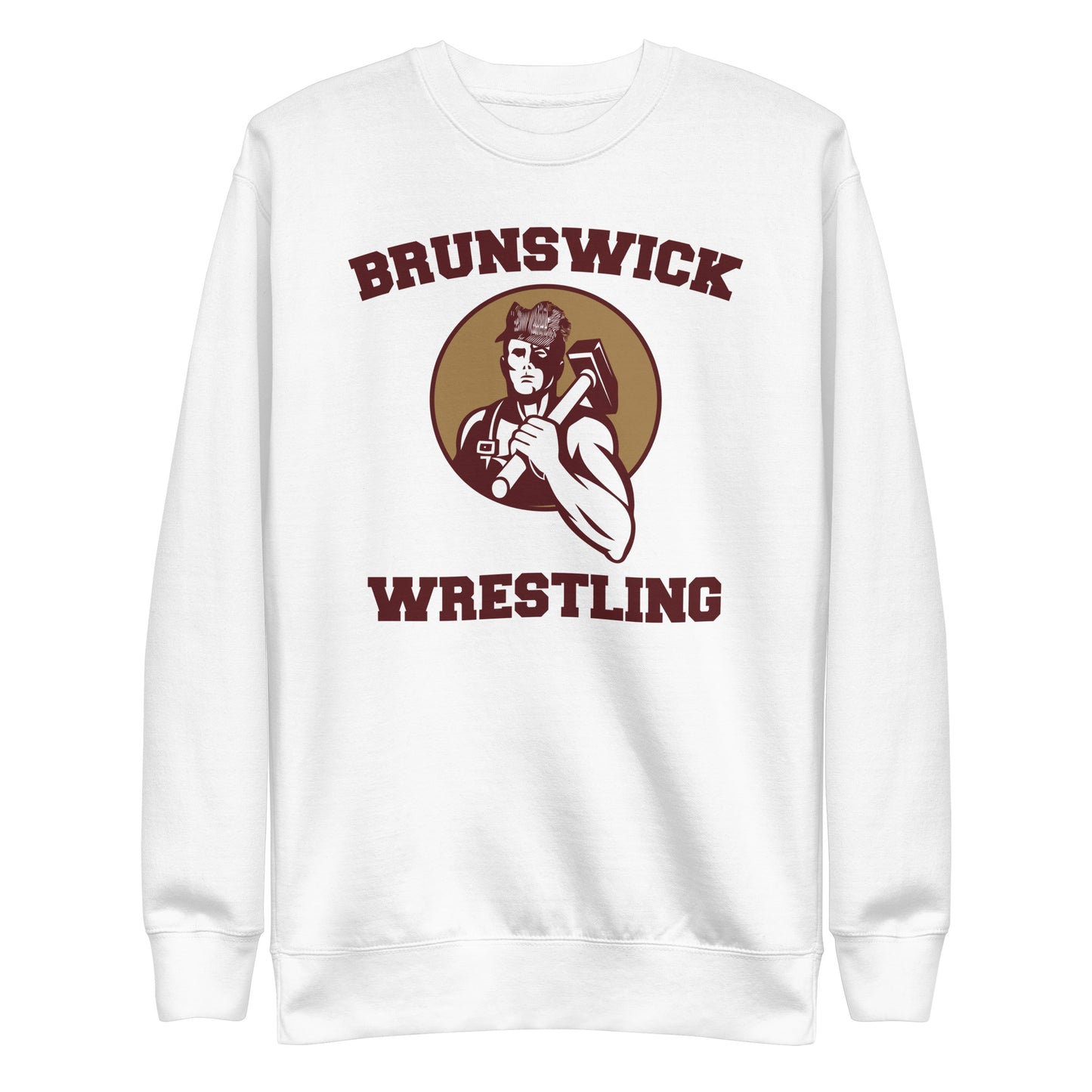 Adult BJR Wrestling Heritage Crewneck Sweatshirt