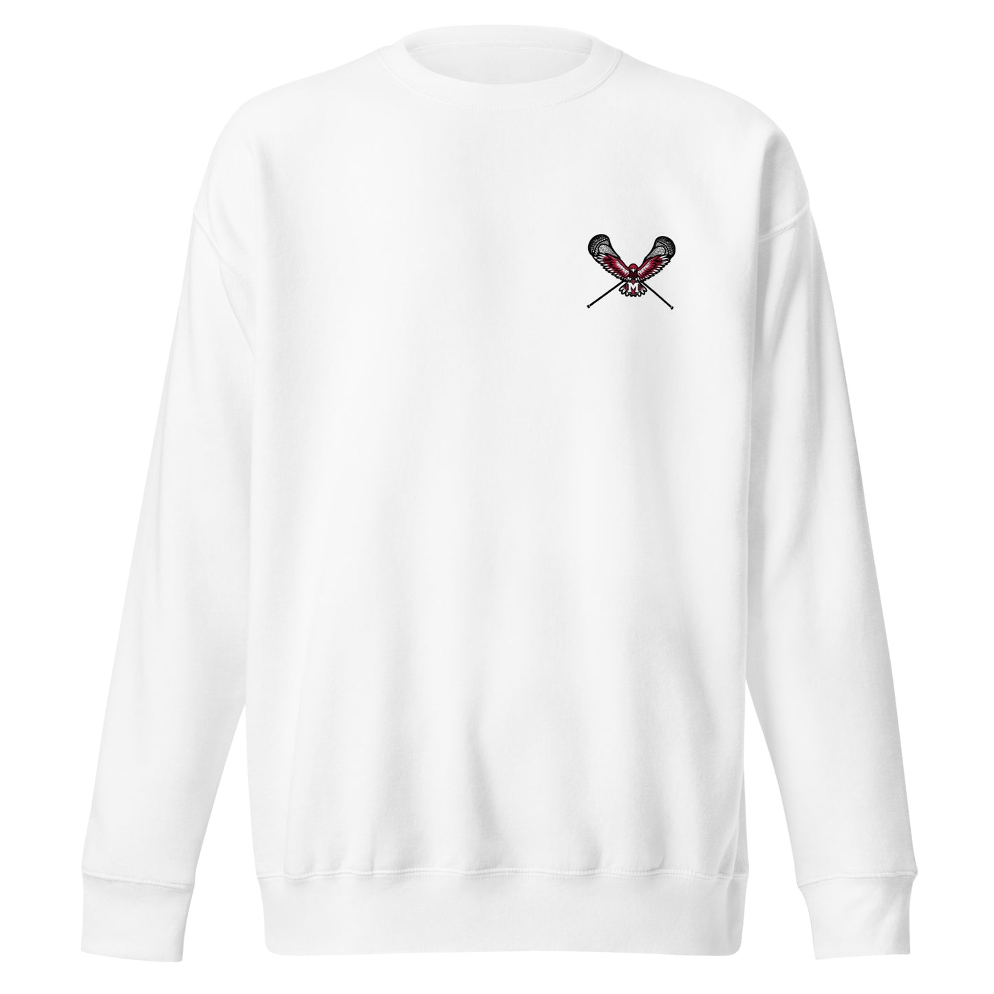 Adult Montrose Lacrosse Cotton Heritage Crewneck Sweatshirt