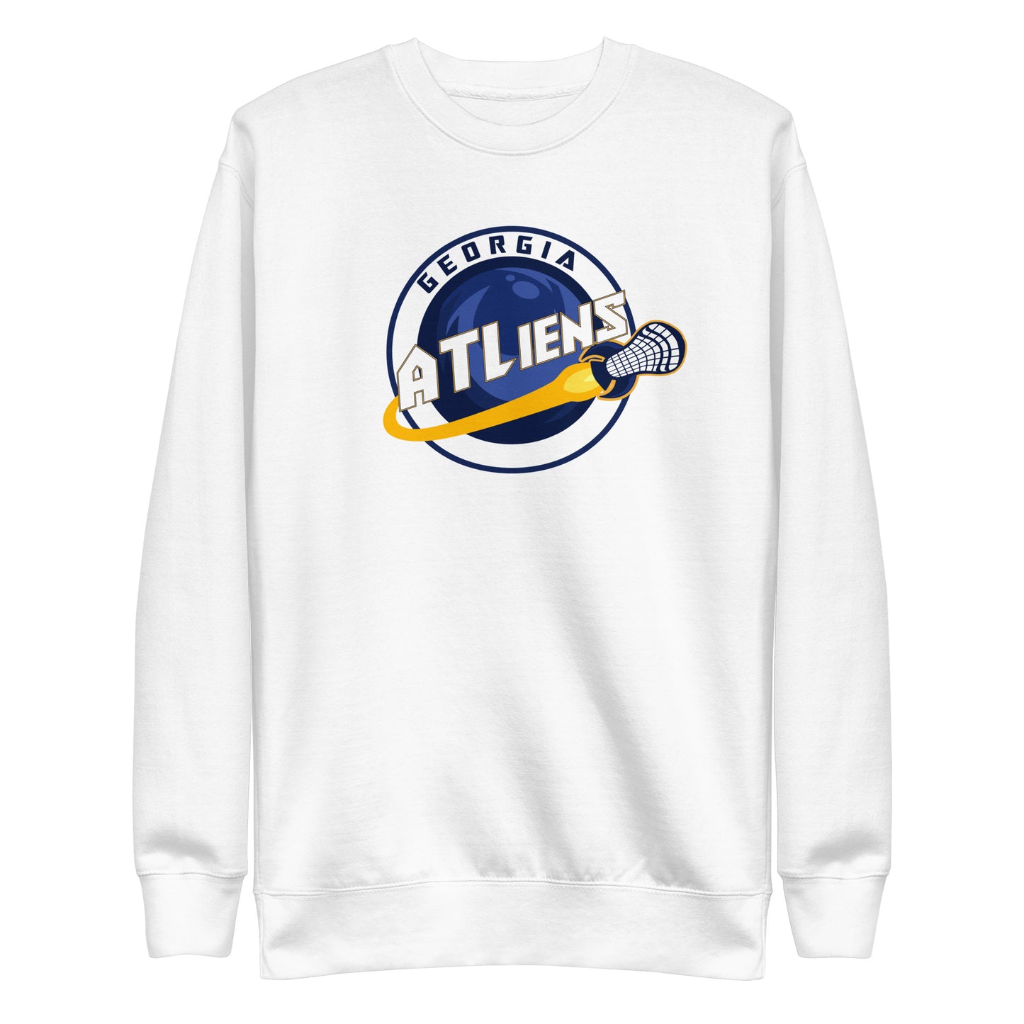 Adult ATLiens Box Lacrosse Cotton Heritage Crewneck Sweatshirt