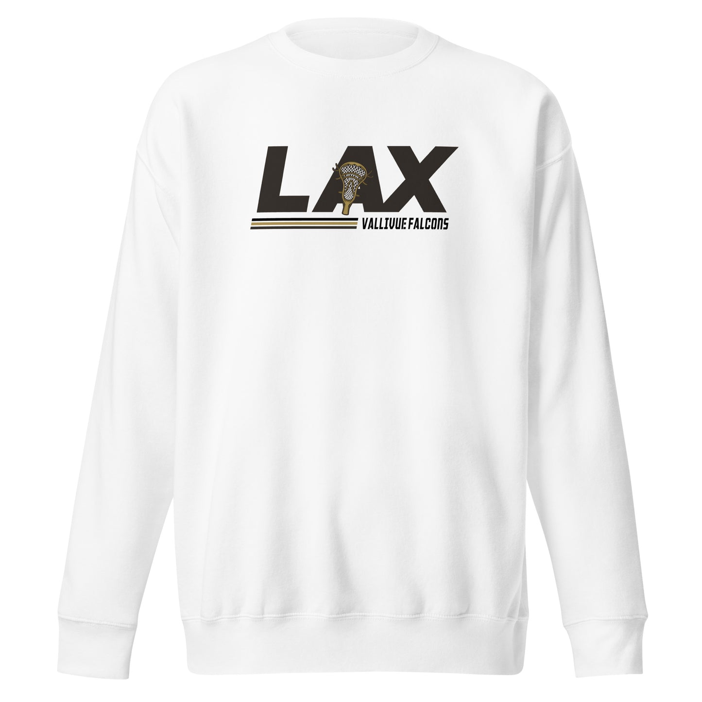 Adult Vallivue Lacrosse Cotton Heritage Sweatshirt