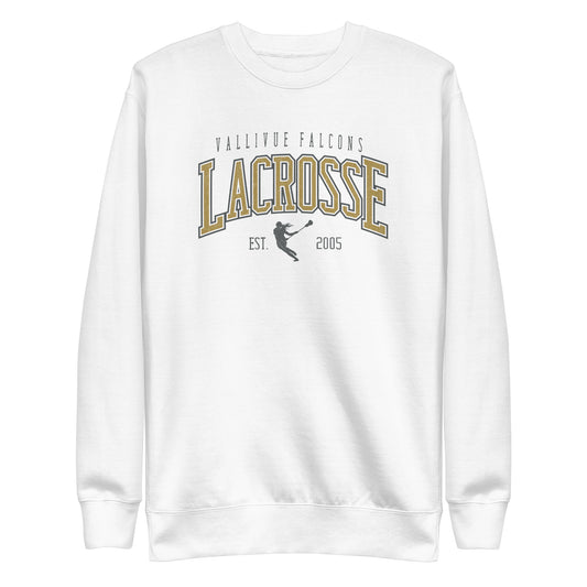 Adult Vallivue Lacrosse Cotton Heritage Sweatshirt