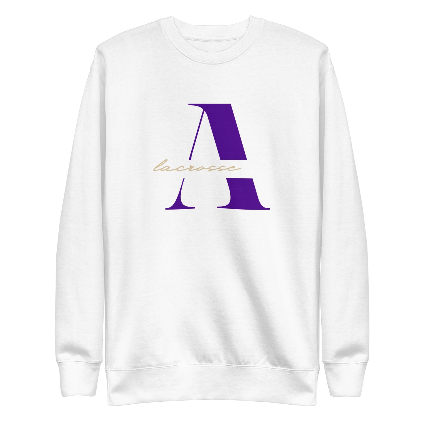 Adult Amsterdam Lacrosse Cotton Heritage Crewneck Sweatshirt