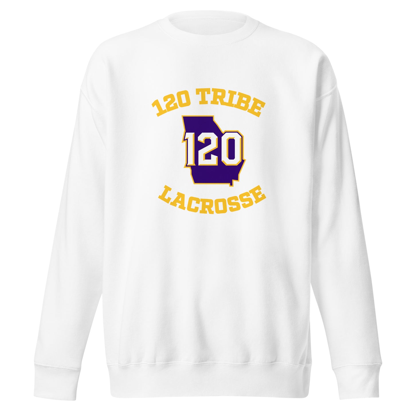 Adult Georgia 120 Tribe Cotton Heritage Crewneck Sweatshirt