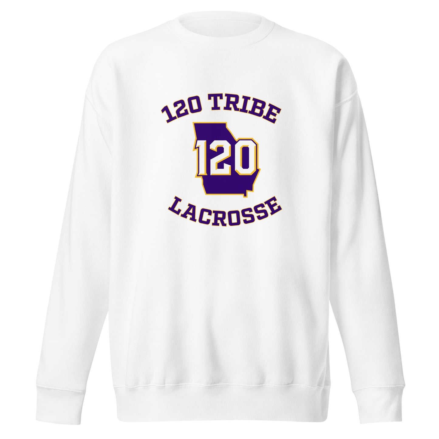 Adult Georgia 120 Tribe Cotton Heritage Crewneck Sweatshirt
