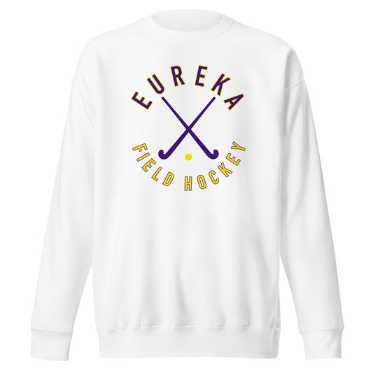 Adult Eureka Field Hockey Cotton Heritage Crewneck Sweatshirt
