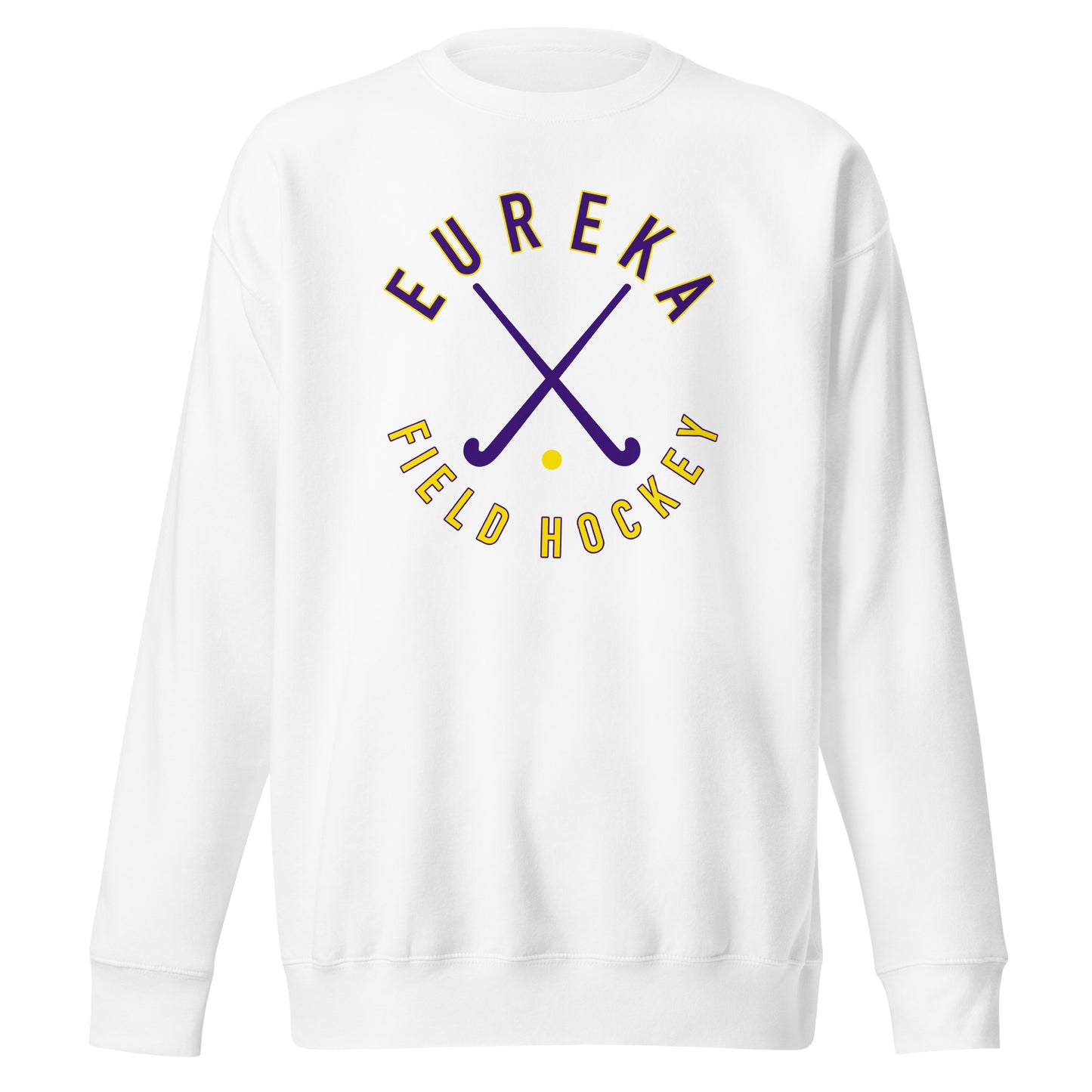 Adult Eureka Field Hockey Cotton Heritage Crewneck Sweatshirt
