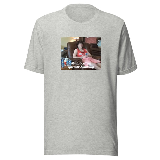 Adult No Context Lacrosse B+C T-shirt