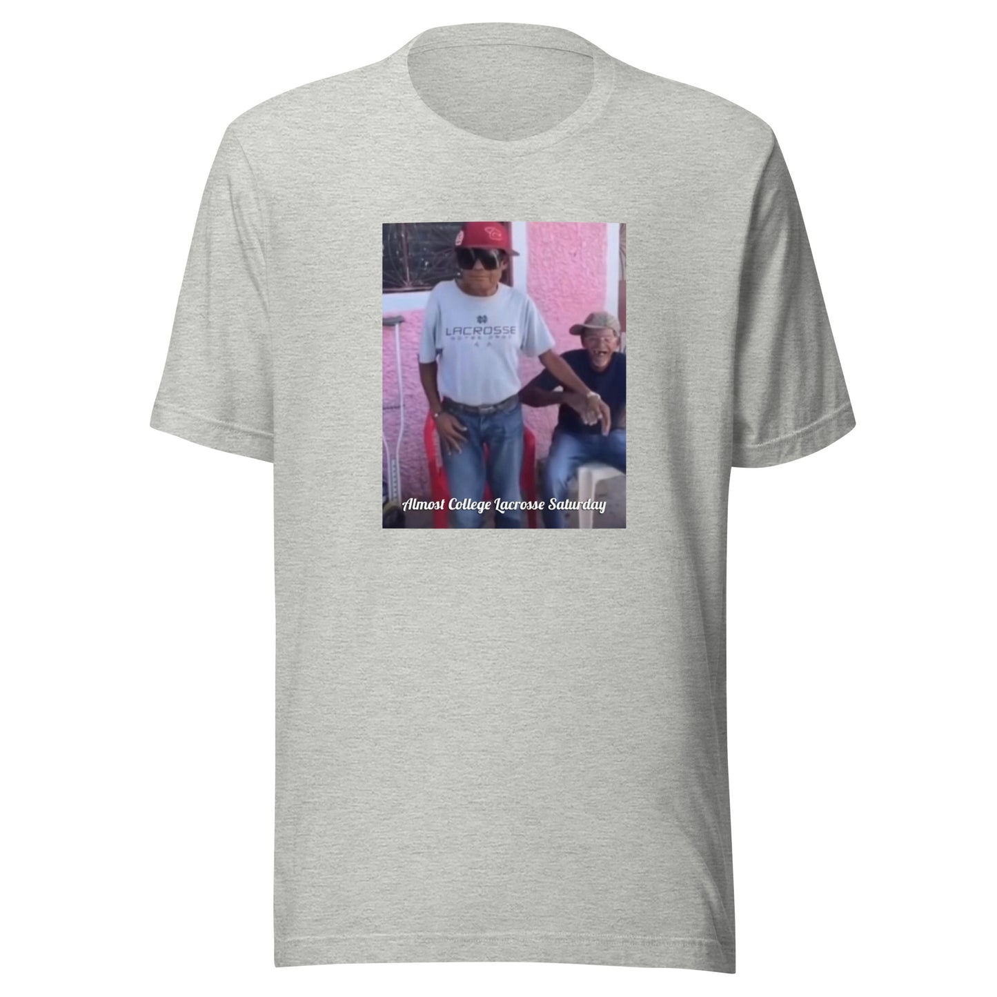 Adult No Context Lacrosse B+C T-shirt