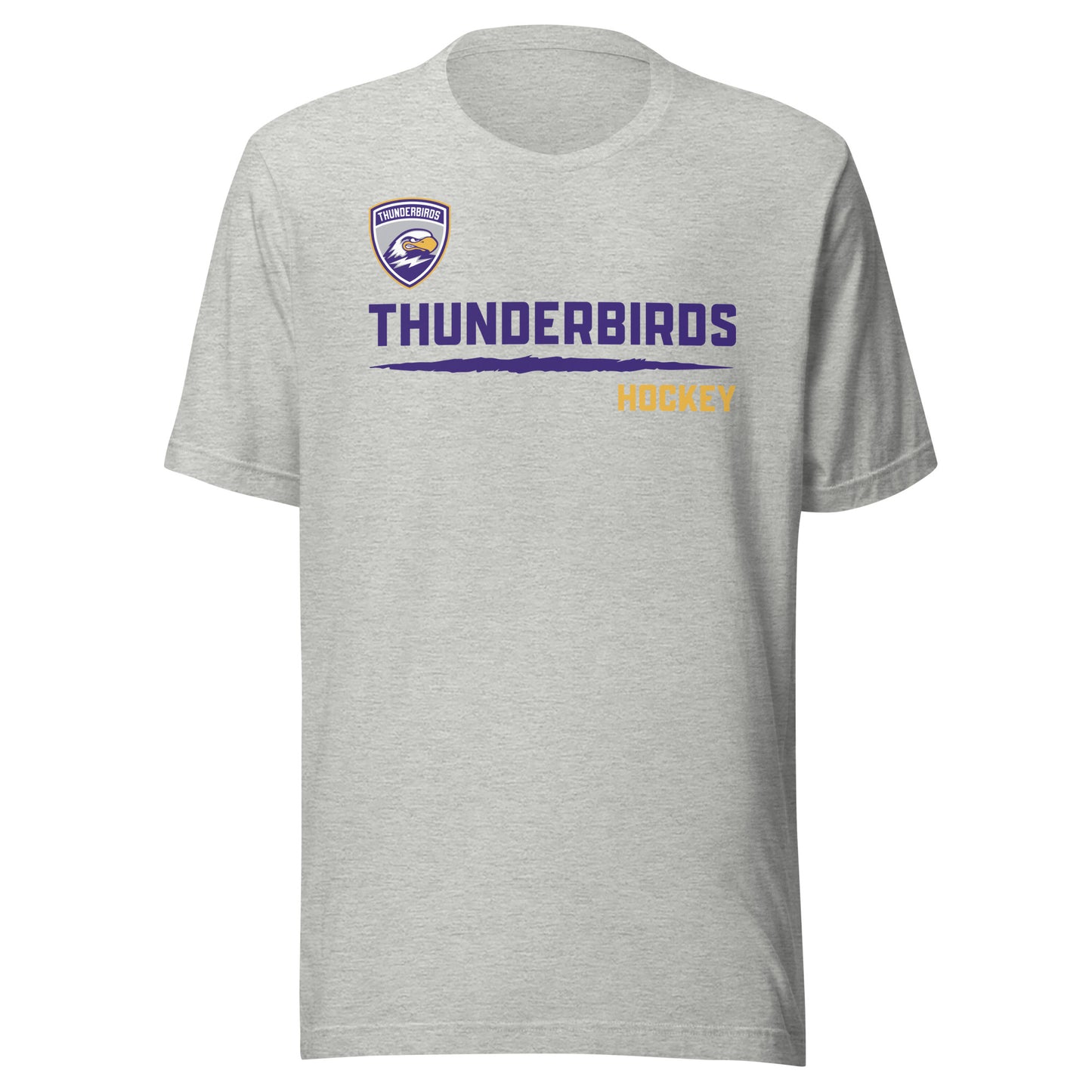 Adult Thunderbirds Hockey Bella + Canvas T-shirt