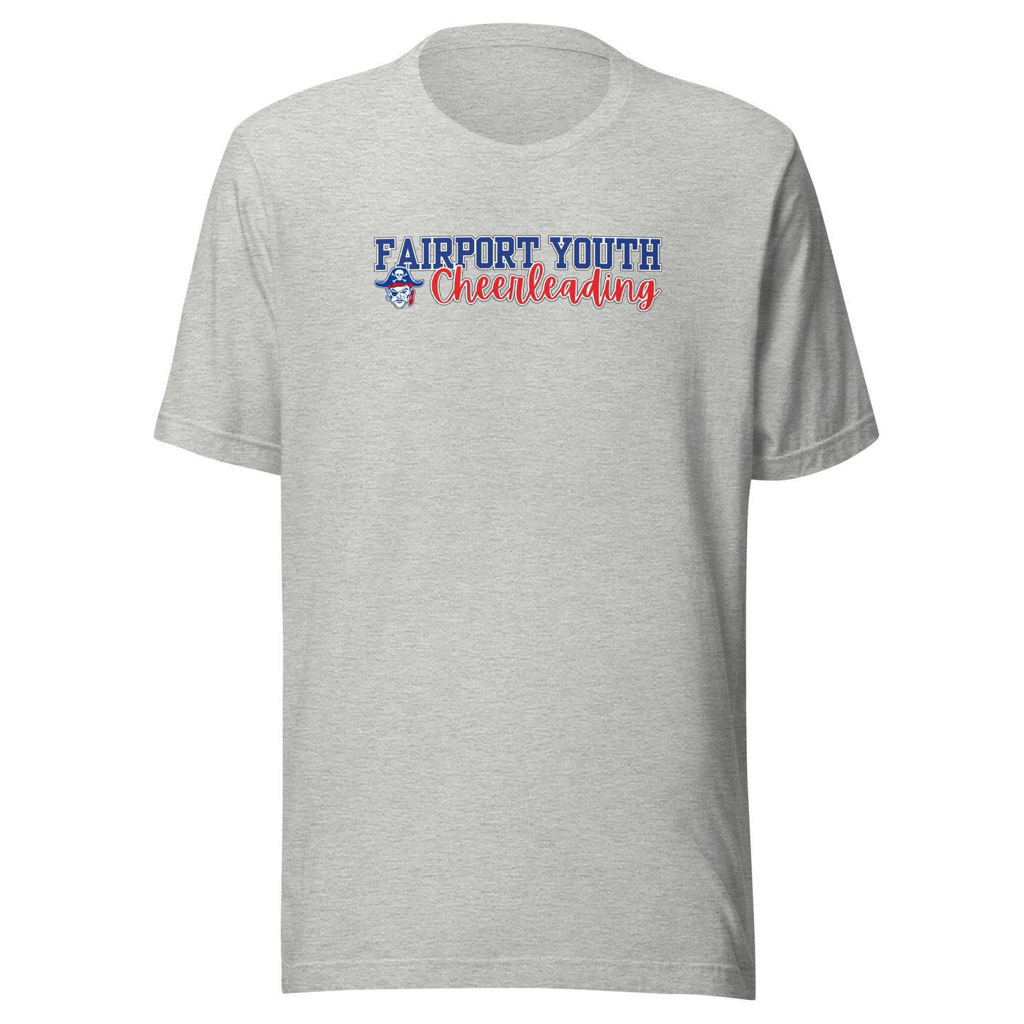 Adult Fairport Football and Cheer Bella + Canvas T-shirt
