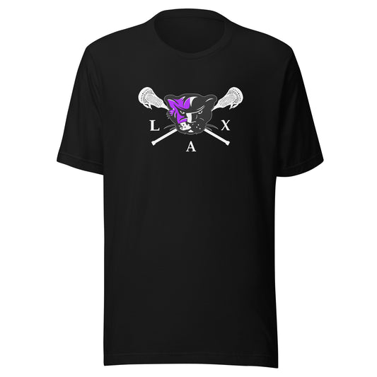 Adult LaxCats Bella + Canvas T-shirt - Extended Sizing