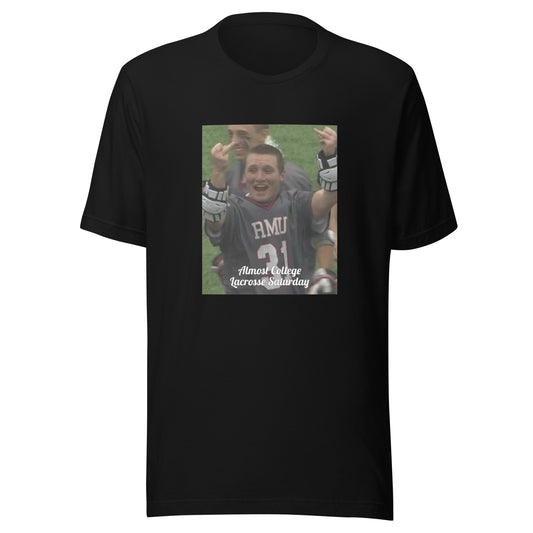Adult No Context Lacrosse B+C T-shirt