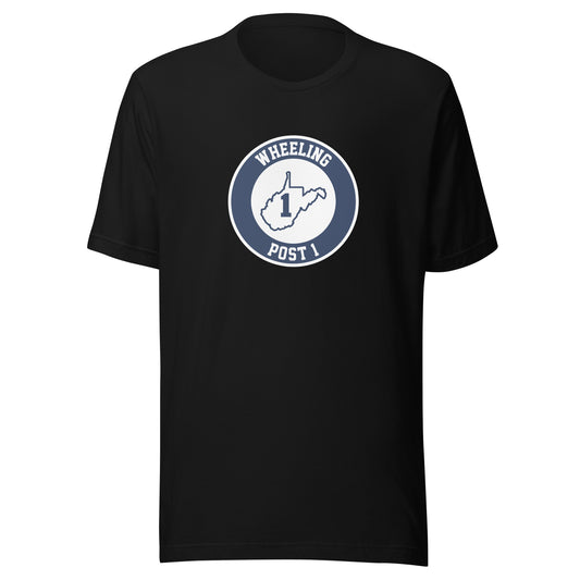 Adult Wheeling Post 1 Bella + Canvas T-shirt