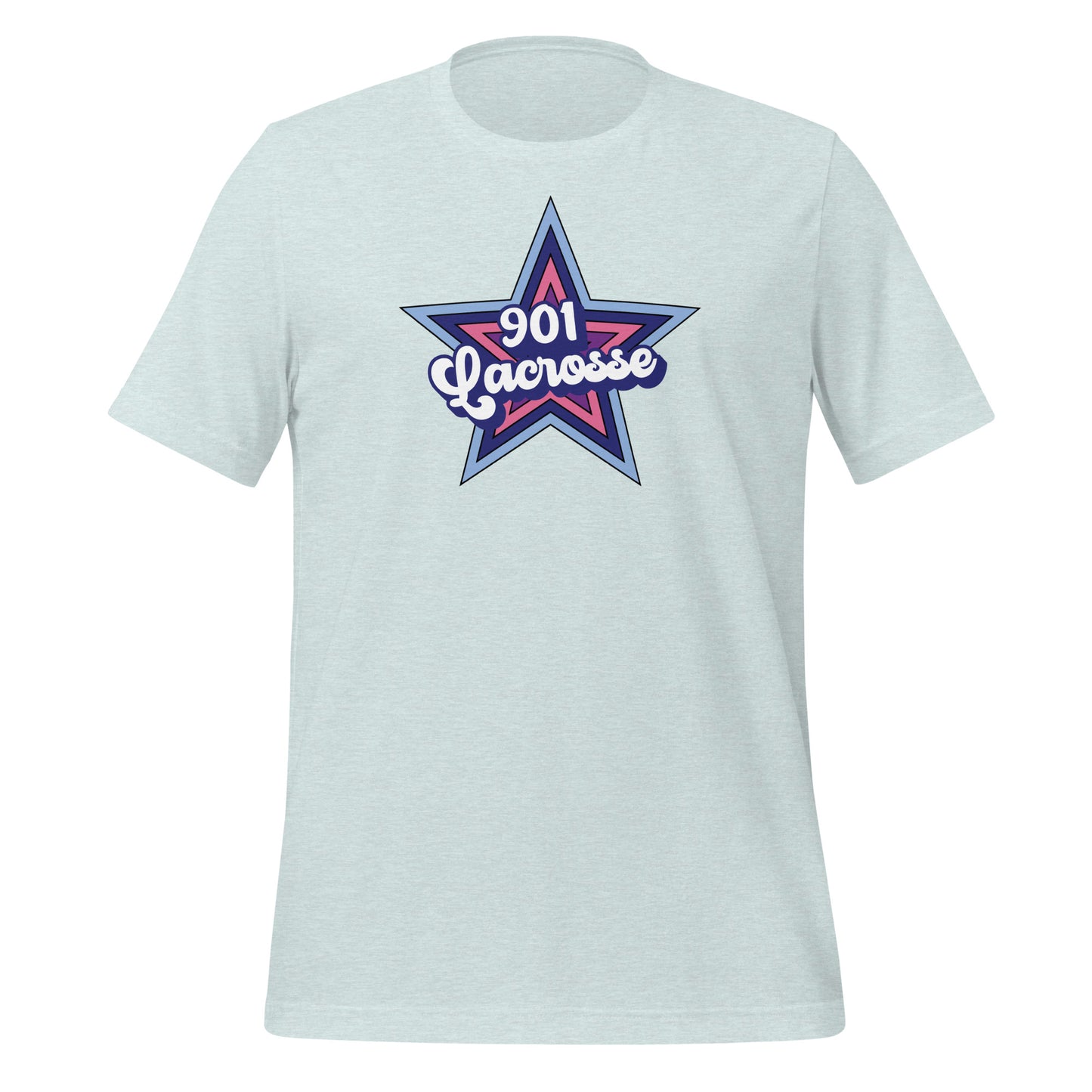 Adult Stars 901 Lacrosse Bella + Canvas T-Shirt