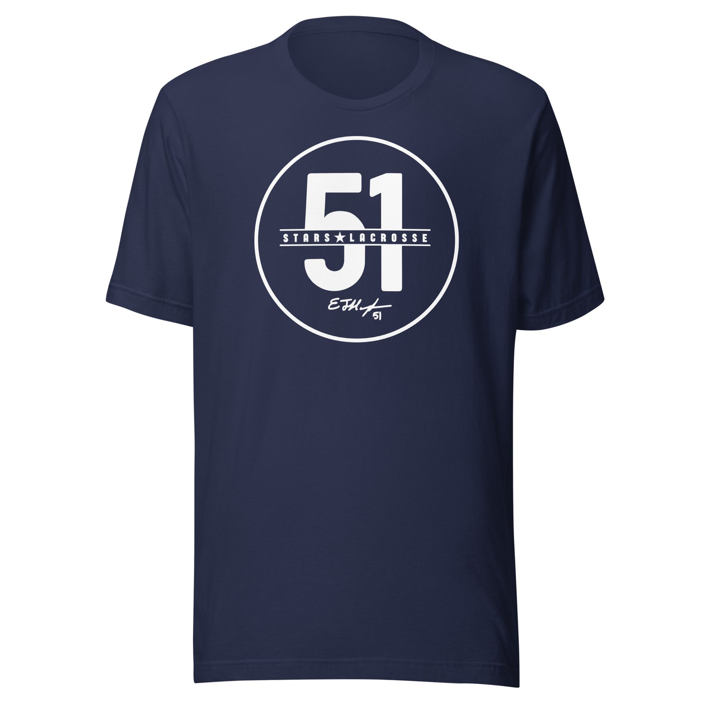 Adult 51 Stars Lacrosse Bella + Canvas T-Shirt