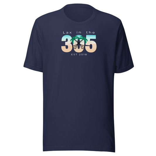 Adult Lax in the 305 Bella + Canvas T-Shirt