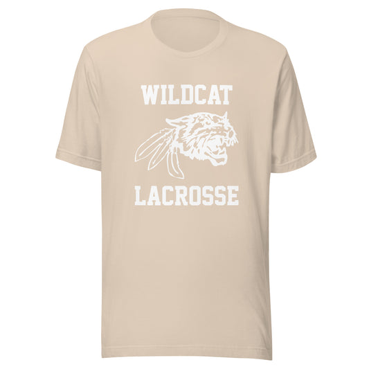 Adult Wildcats Club Lax Bella + Canvas T-shirt