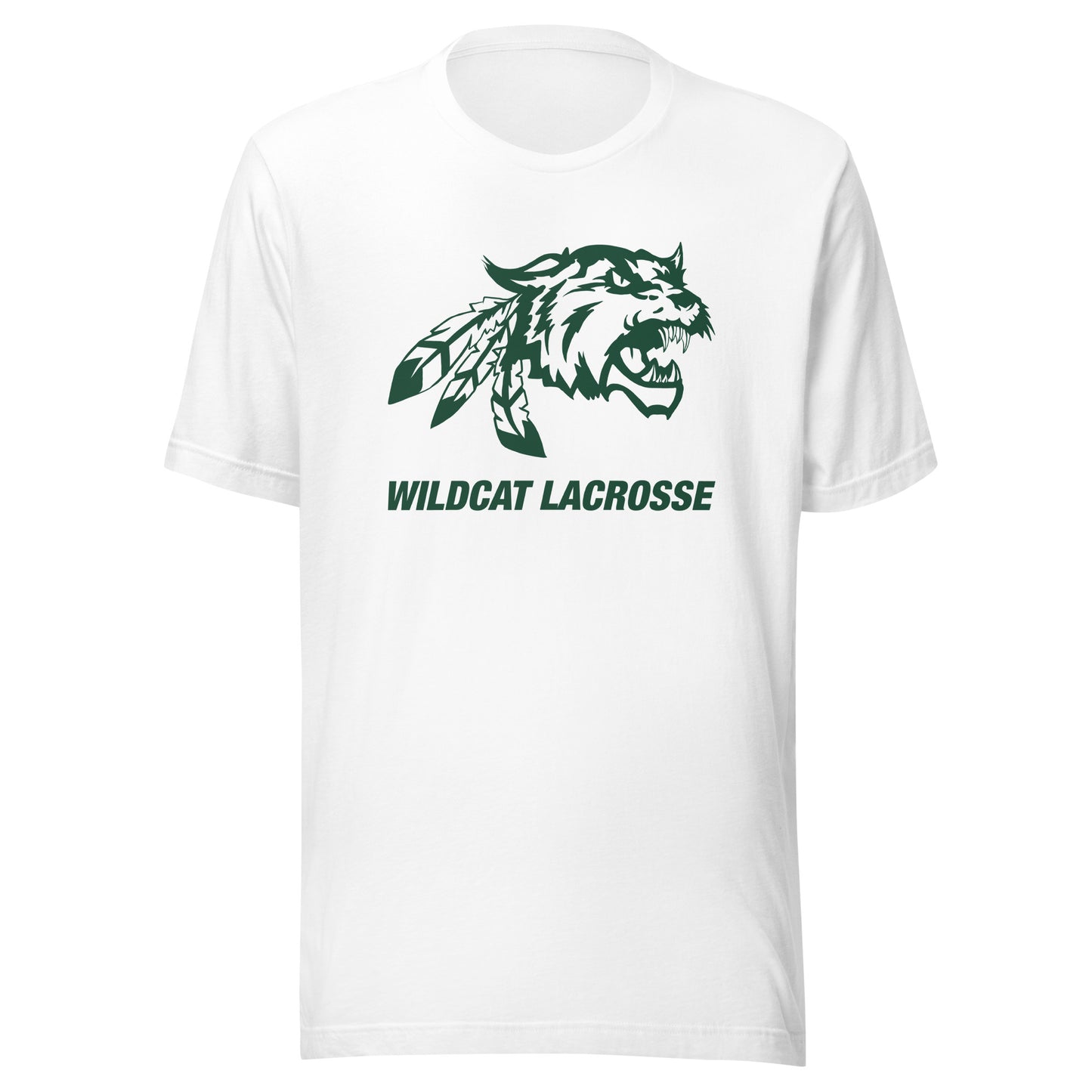 Adult Wildcats Club Lax Bella + Canvas T-shirt
