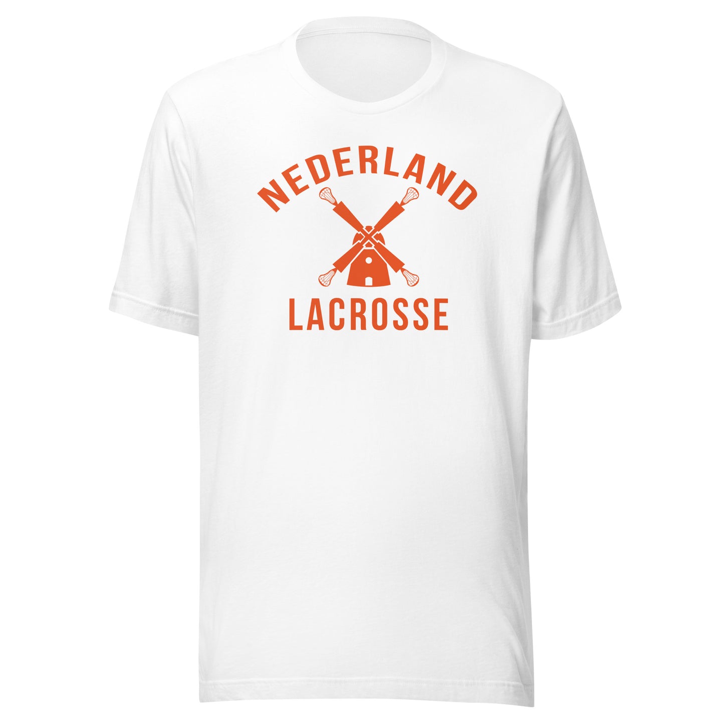 Adult Netherlands Lacrosse Bella + Canvas T-shirt
