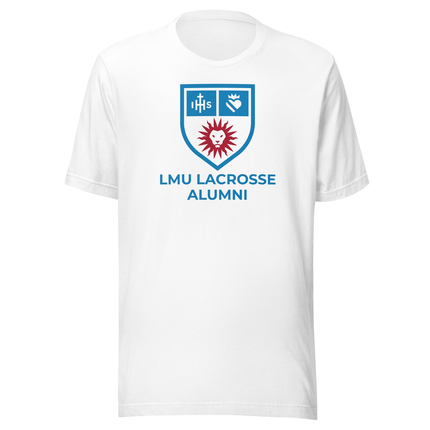 Adult LMU Lacrosse Alumni Bella + Canvas T-shirt