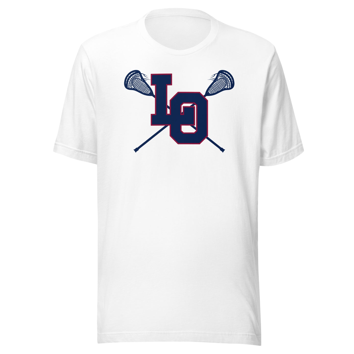 Adult LOHS Lacrosse Bella + Canvas T-shirt