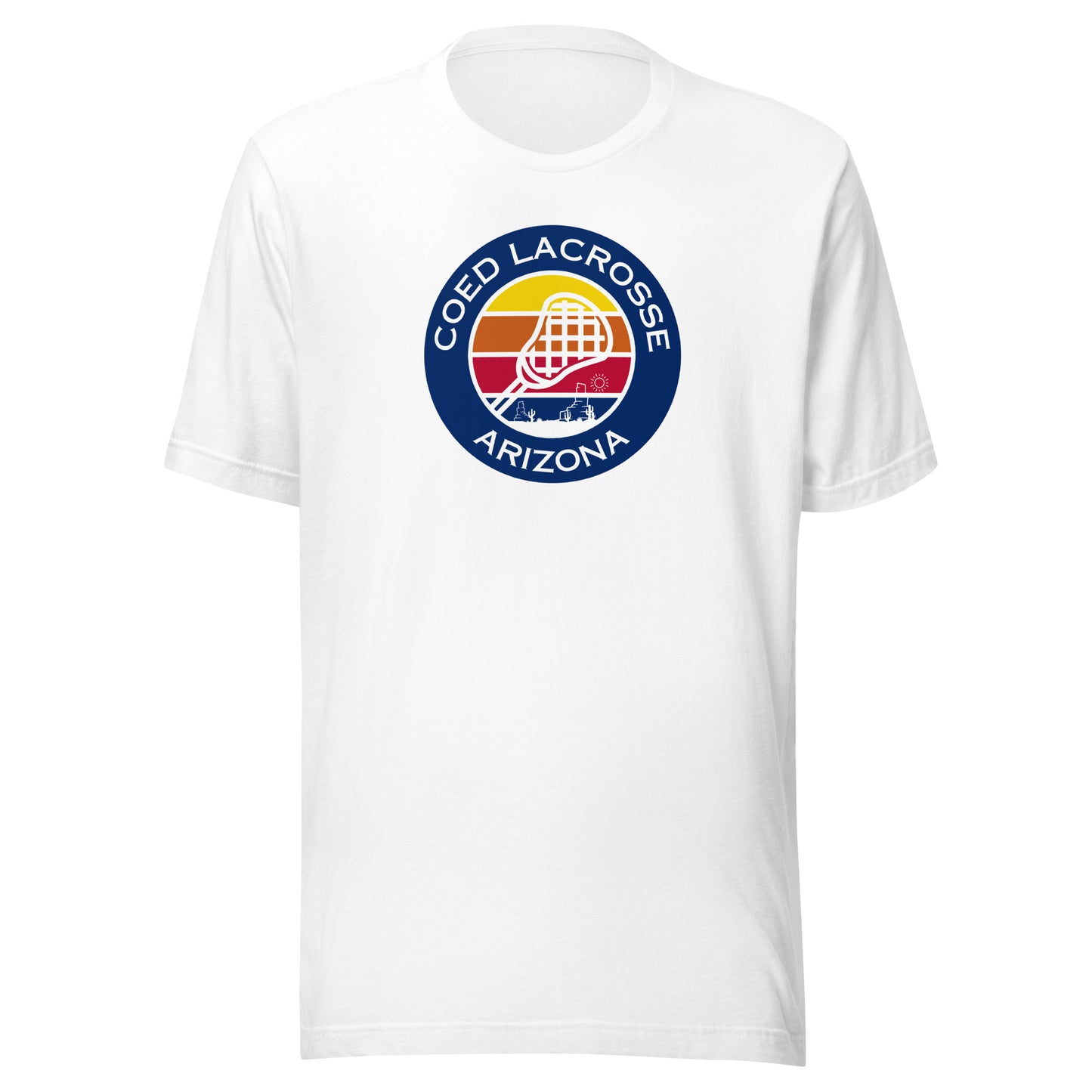 Adult Coed Lacrosse Bella + Canvas T-shirt